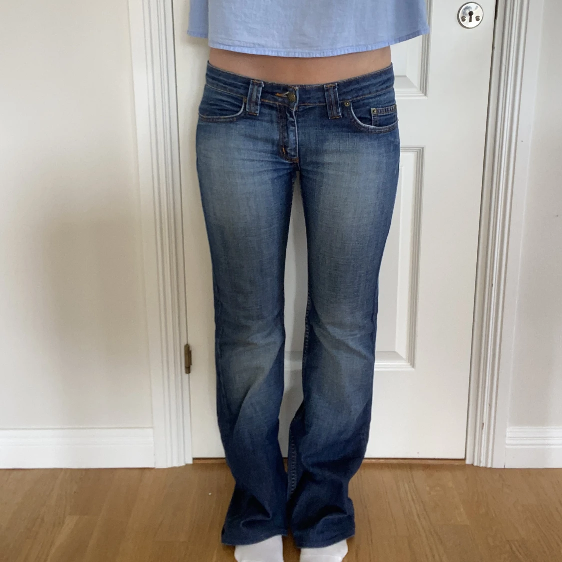 Lågmidjade jeans - 90