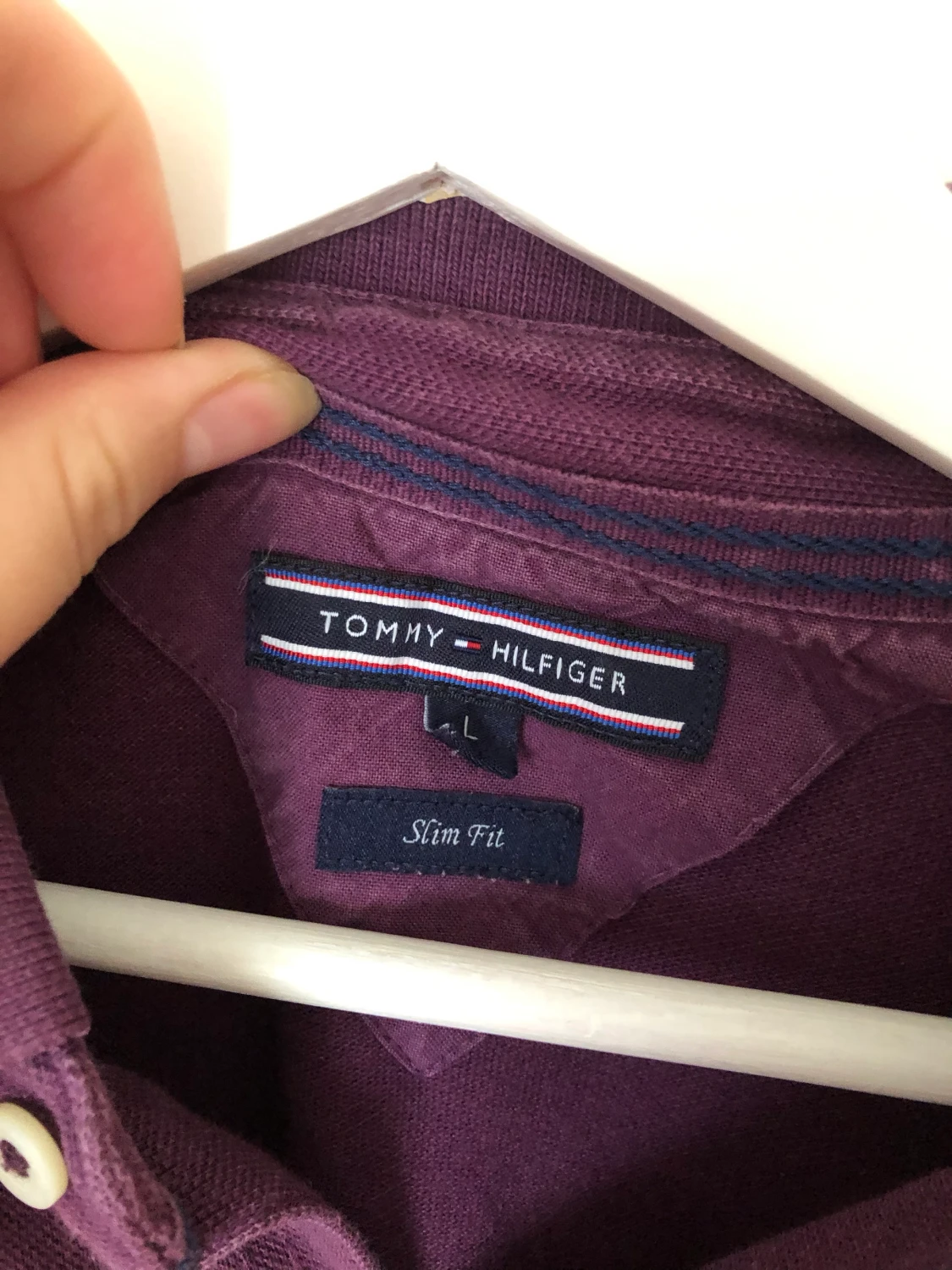 Tommy Hilfiger Piké Skjorta Dip Dye - 90
