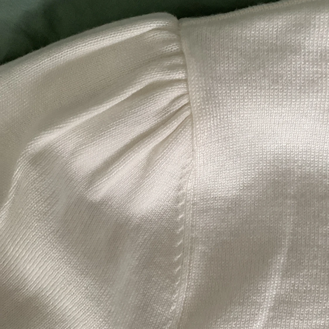 Vit stickad tröja🤍 - 91