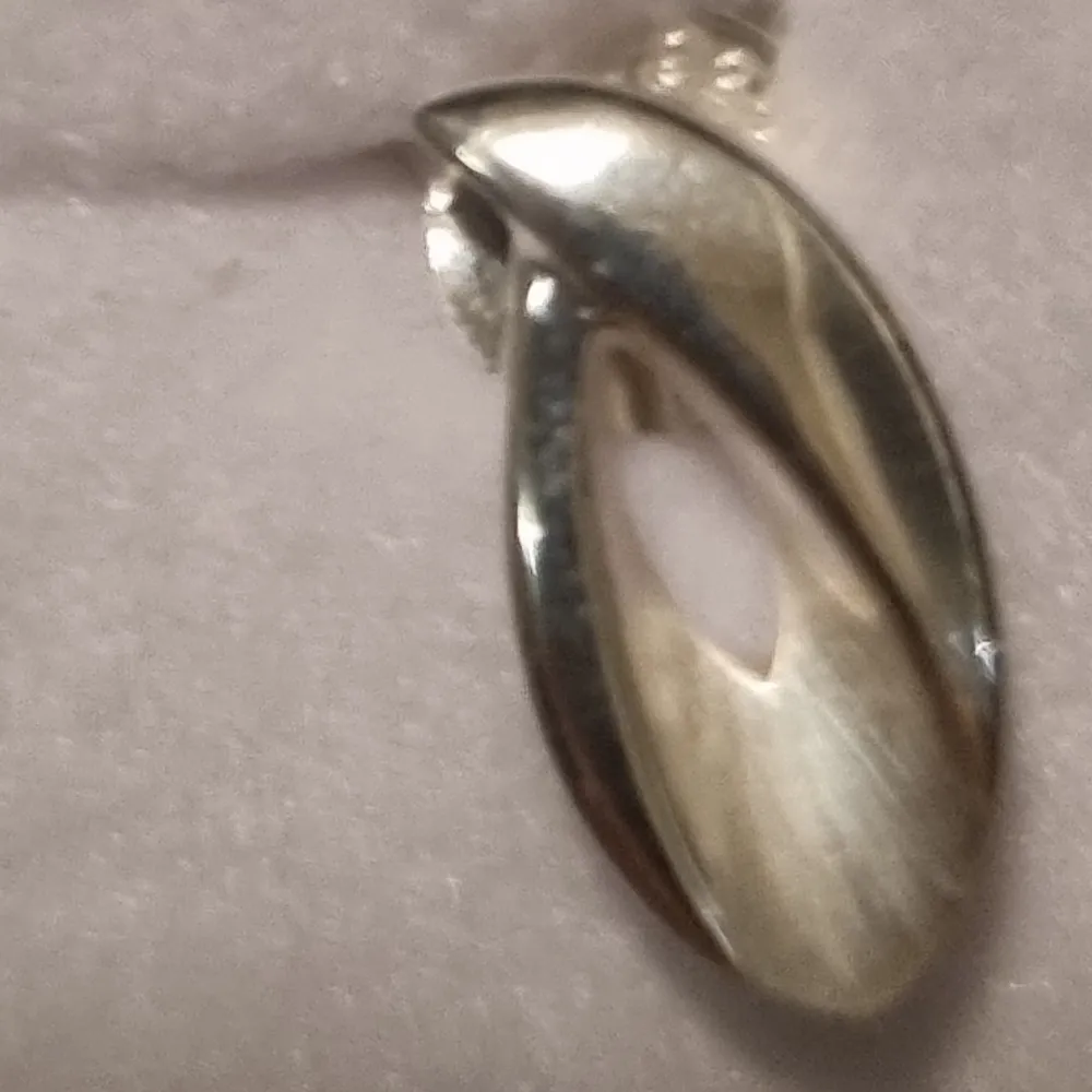 Örhängen i äkta silver från Guldfynd som inte använts. Köpta för 500+ kr för ungefär ett halv år sedan.  Kan diskutera priset.. Accessoarer.