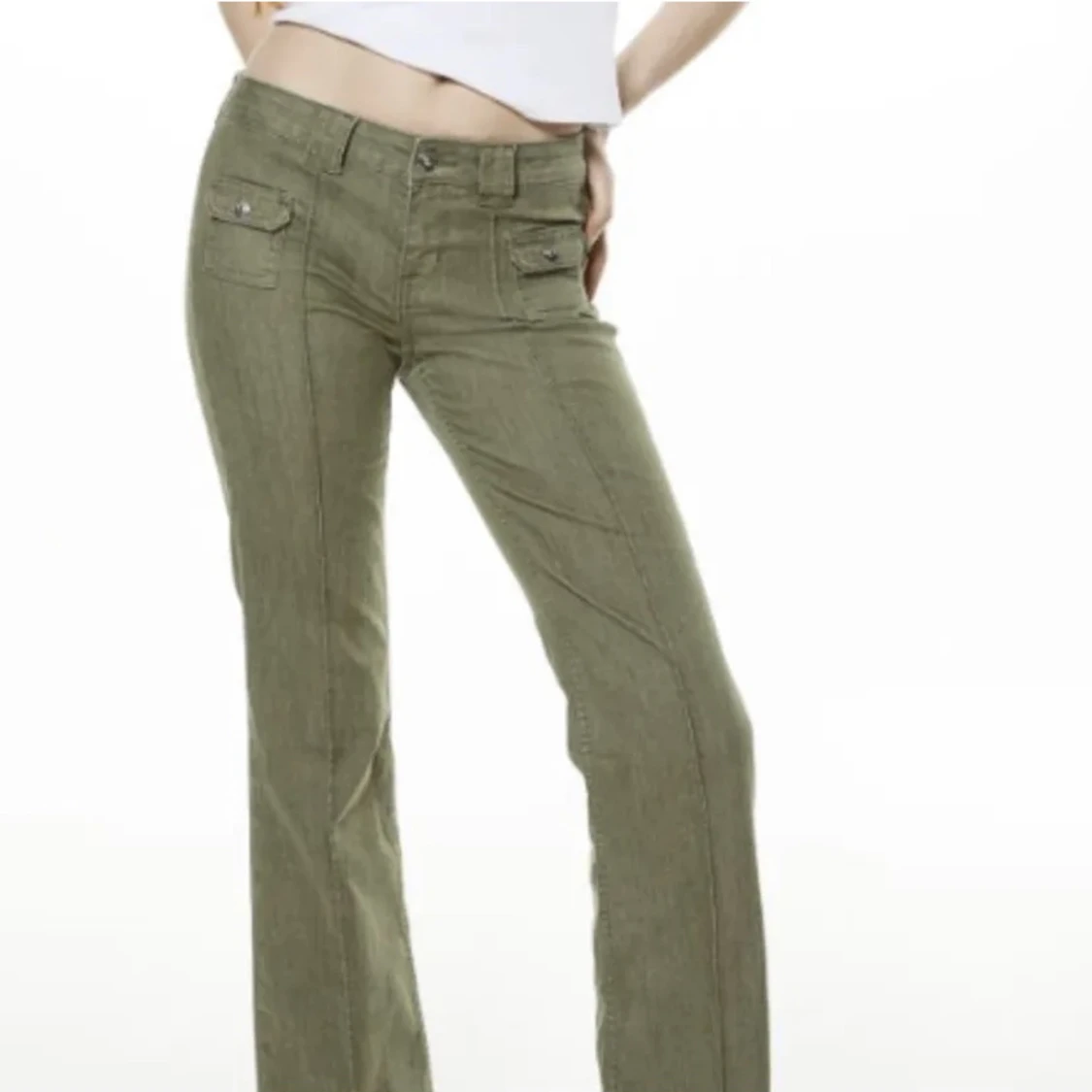 Hm gröna jeans  - 90