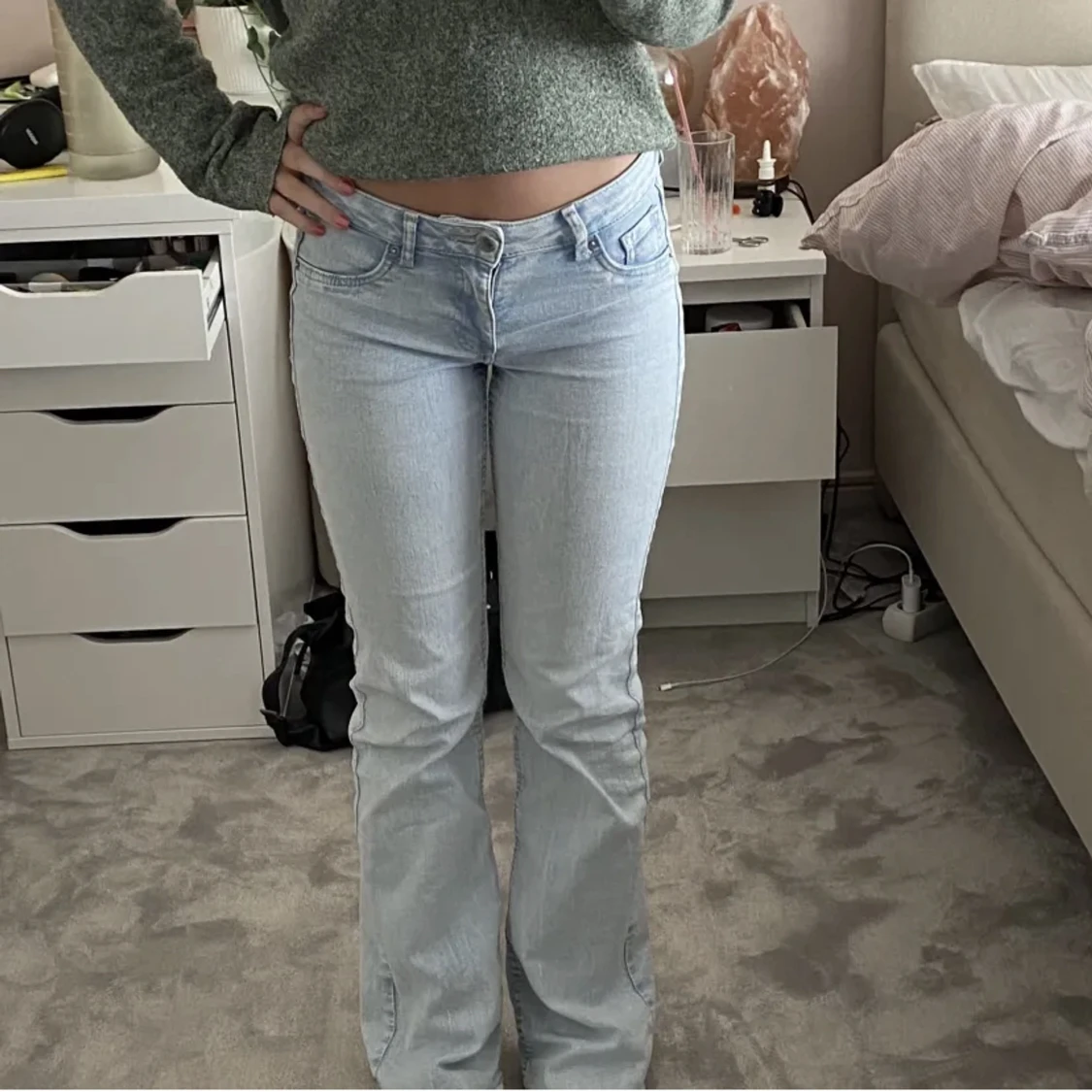 Lågmidjade jeans 💙