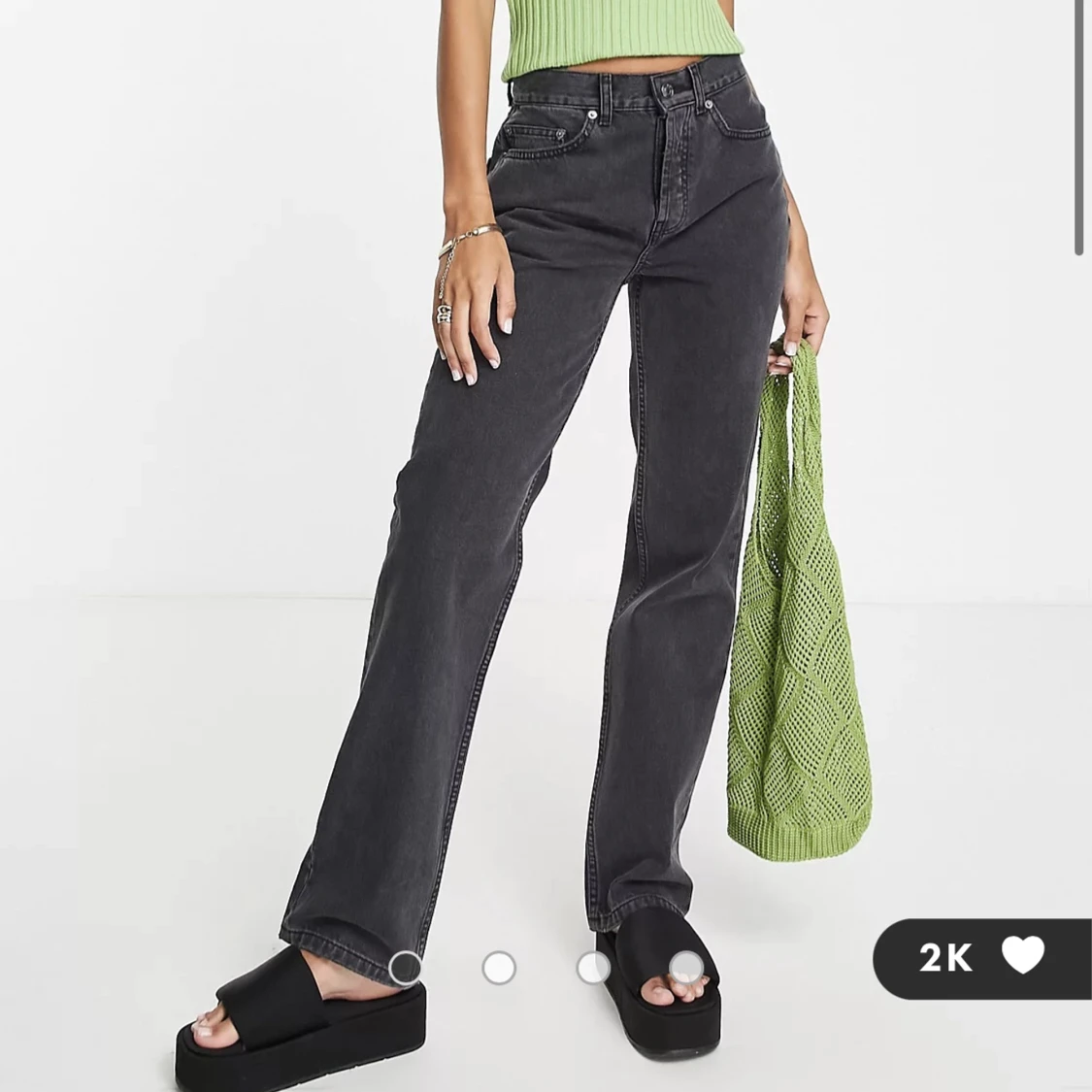 Asos Svarta Jeans - oanvända!  - 90