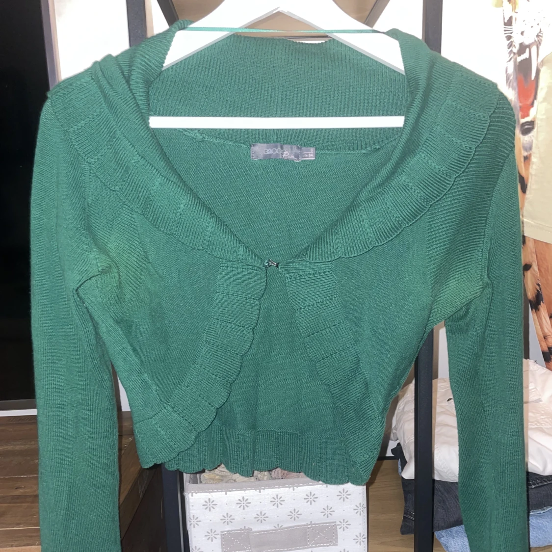 Grön bolero/kofta - 90