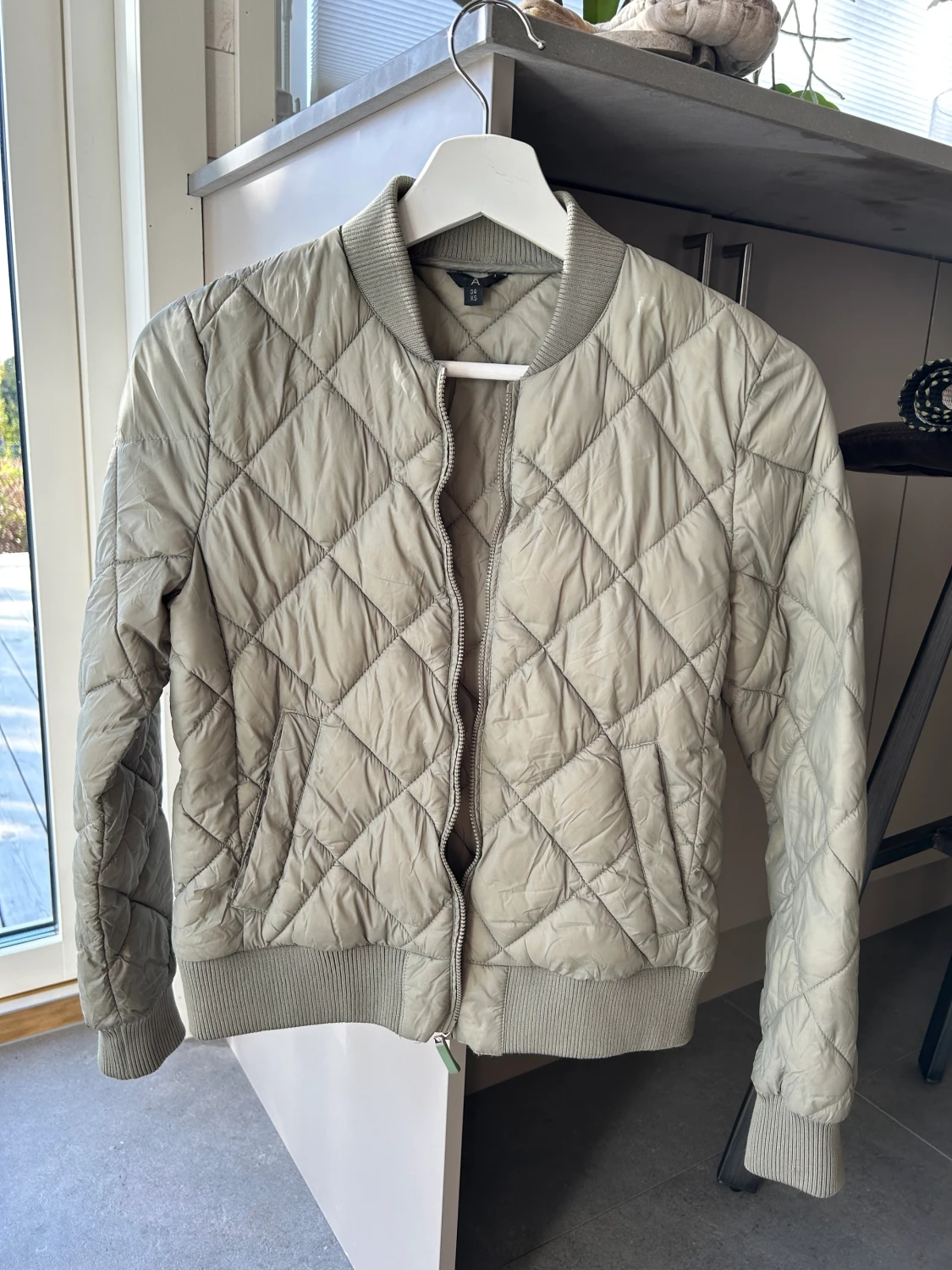 Quiltad höstjacka - 90