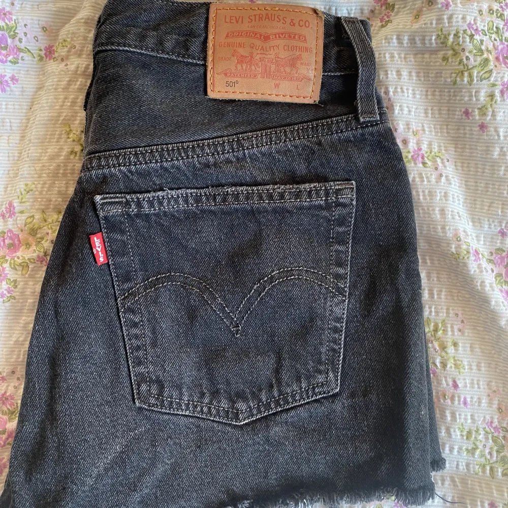 Helt oanvända shorts från Levi’s. Super fina men tyvärr alldeles för små för mig, därav säljer jag de nu. Pris går att diskutera. Shorts.