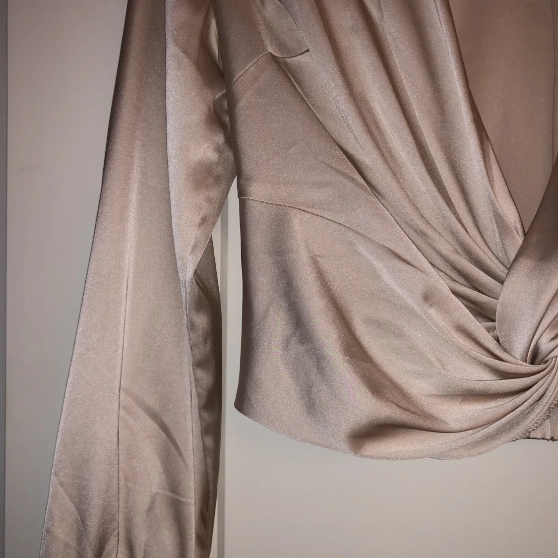 Beige topp satin - 90