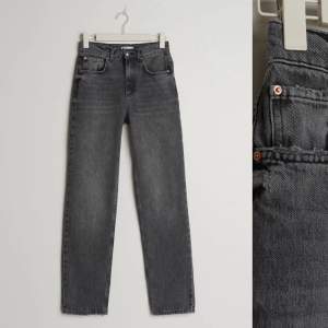 Grå jeans från Gina tricot, aldrig använda, lappen kvar, storlek 38