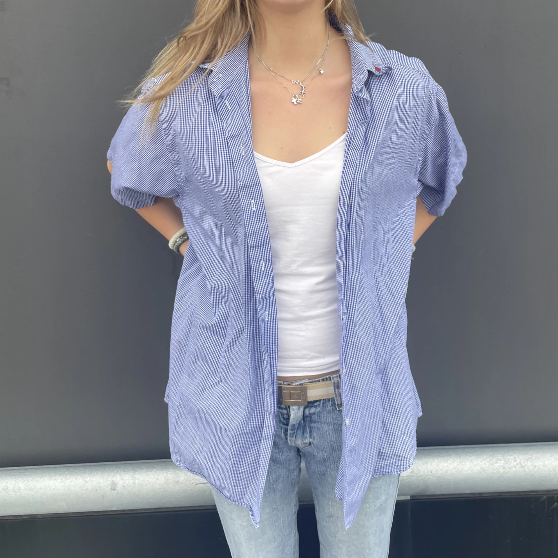 Oversized skjorta - 90