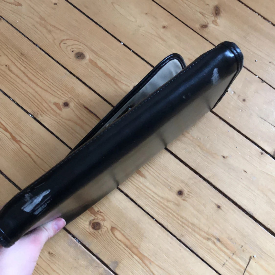 Kuvert/aftonväska i äkta läder - 91