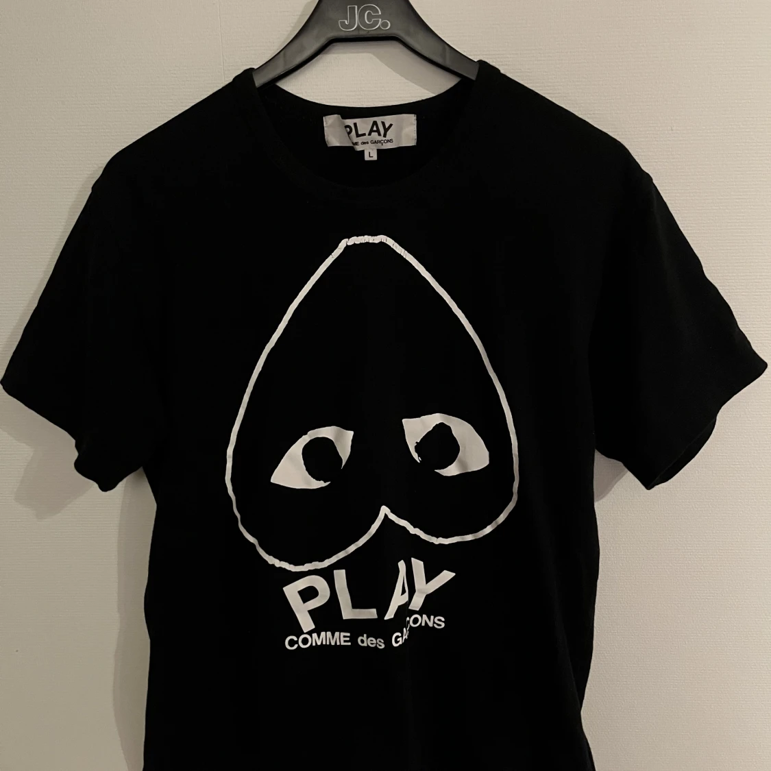 Svart Comme Des Garçons t-shirt