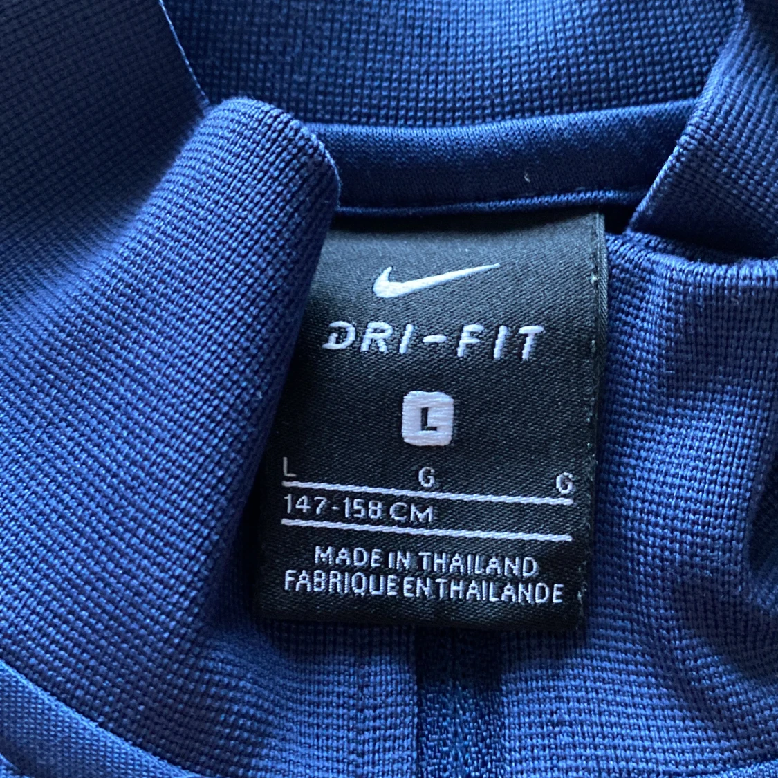 Blå psg zip up hoodie  - 90