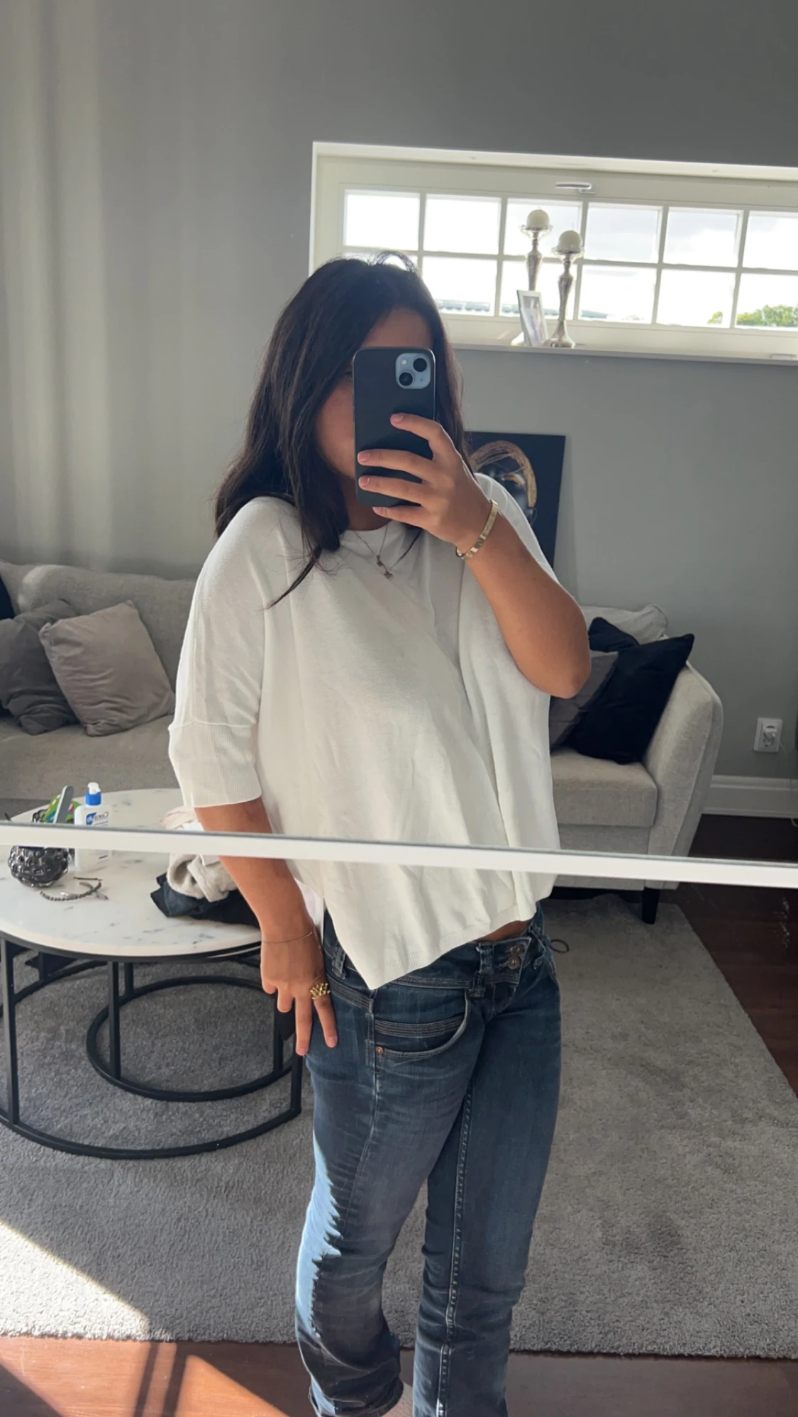 Stickad tröja  - 90