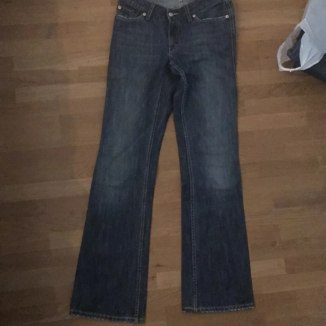 Lågmidjade bootcuts - 90