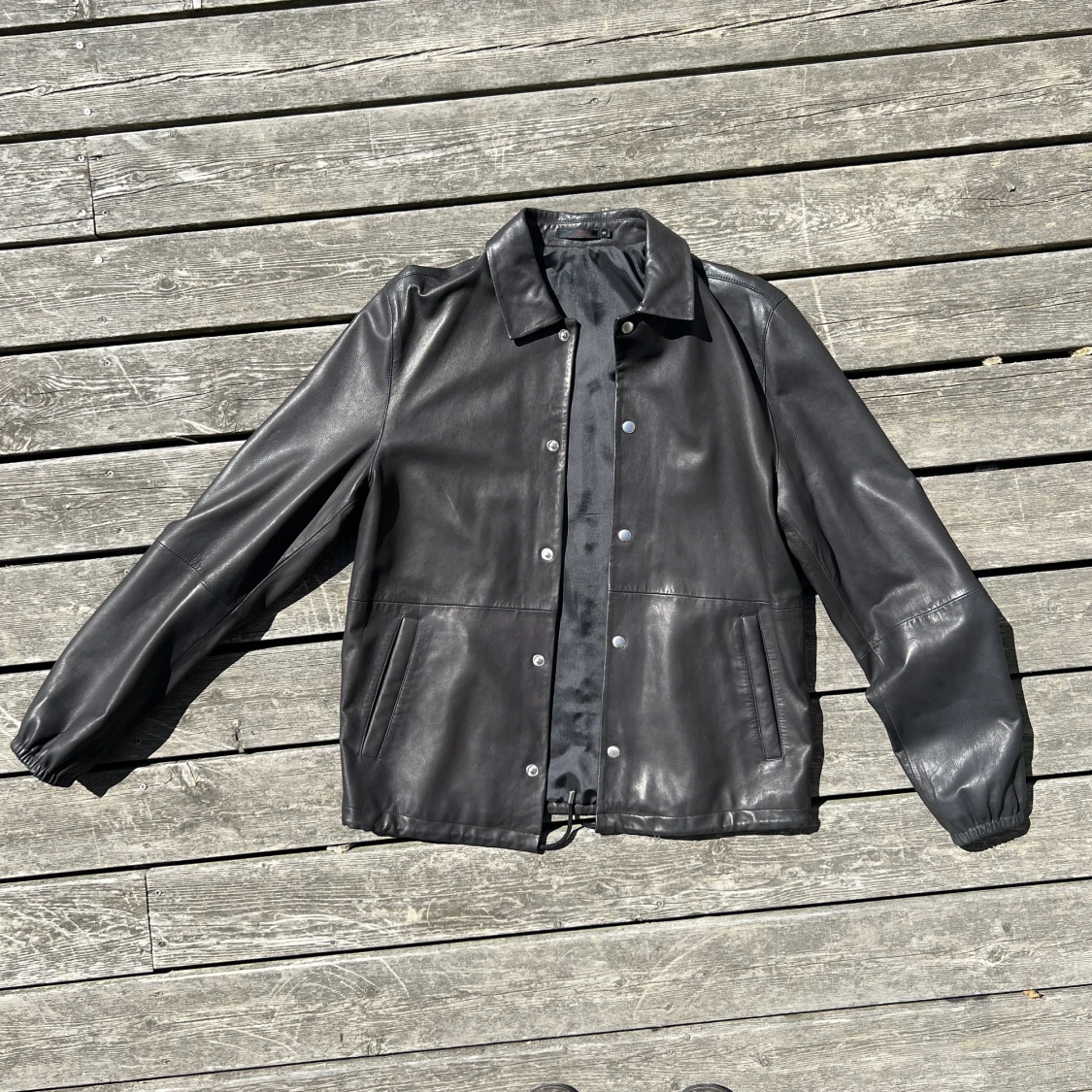 BLK DNM SKINNJACKA I NAPPALÄDER - 90