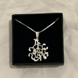 Halsband med Västmanlands mistel - Jättefint halsband men använder ej silversmycken så därför säljer jag🩶