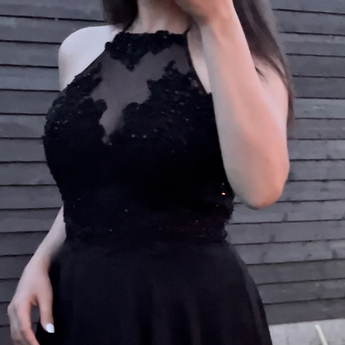 Svart klänning