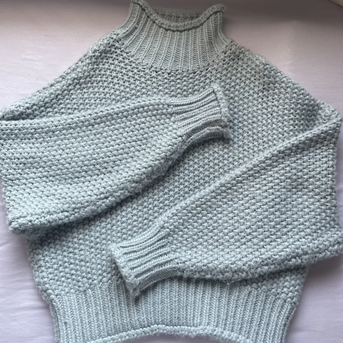 Stickad tröja 