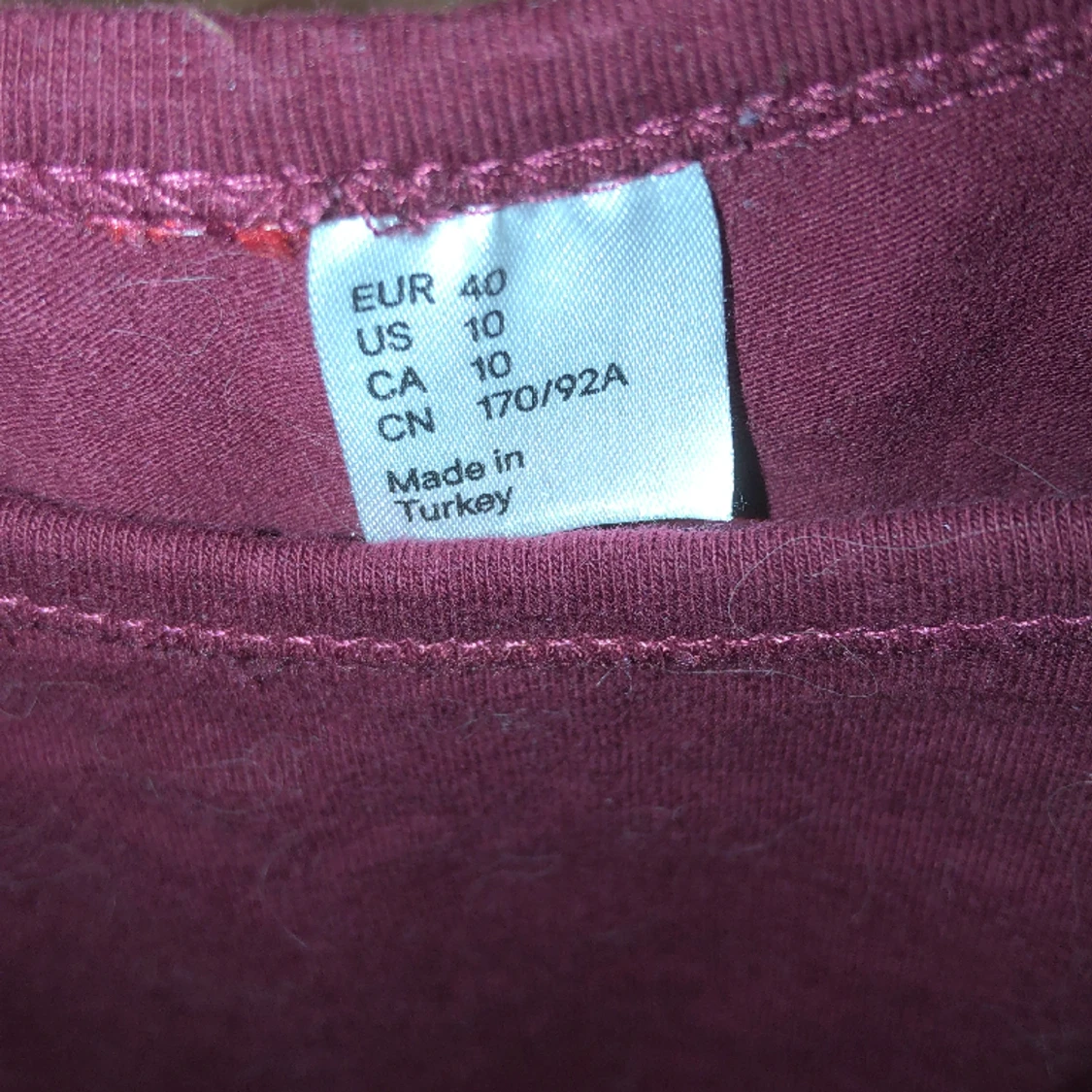 Vin rött linne  - 90