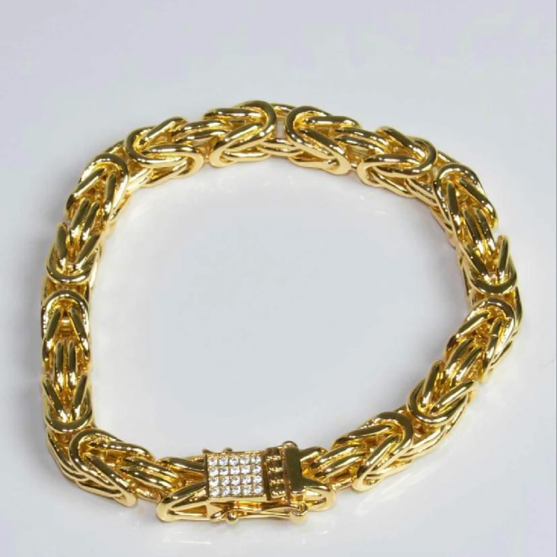 Guldplätterade 18k armband och halsband