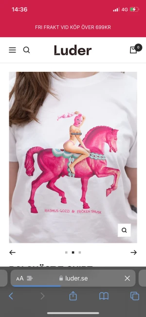 fröken snusk tröja - aldrig använd