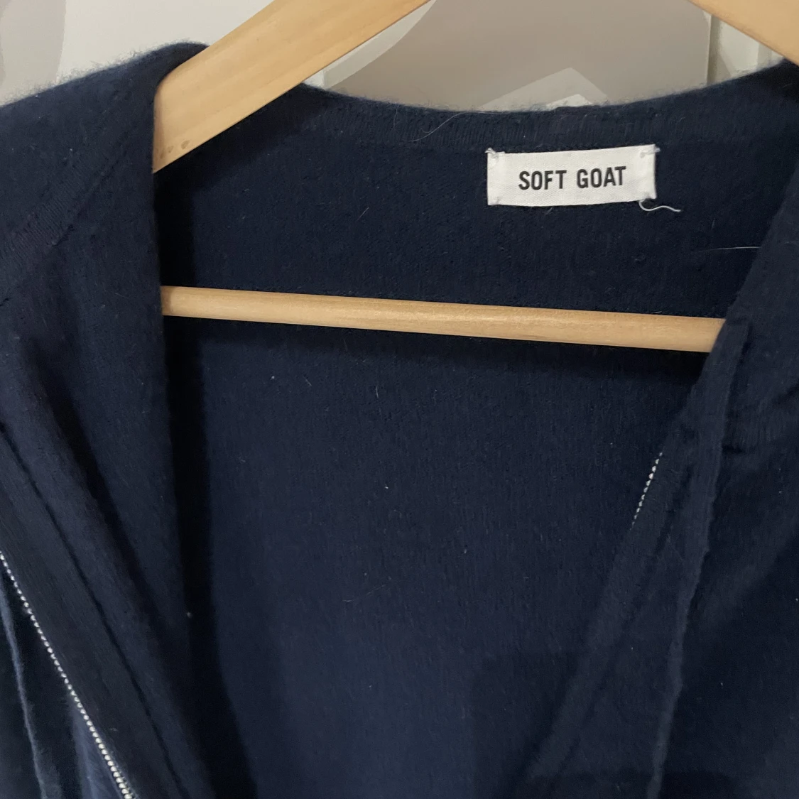 Soft Goat zip hoddie - 90