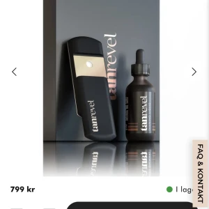 Tanrevel  - Säljer min Tanrevel då jag köpt pro varianten och får inte längre användning av denna. Ingår, landsladd och liquid som det är ca halva kvar av, färgen bronzed glow💕