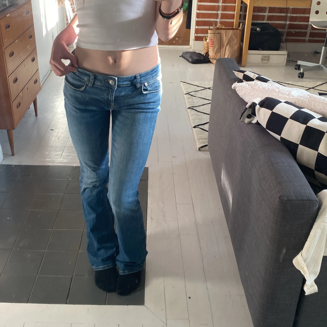 Low waist jeans