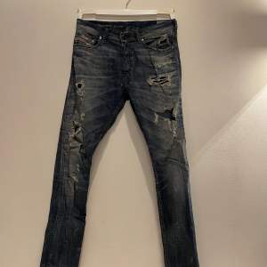 Diesel jeans, tunnt denim, mörkblå, slimfit, 30 X 32