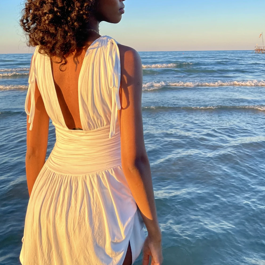 Kort sommarklänning - 90