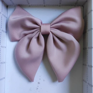 Rosett hårklämma - Rosa lolita stil rosett hårklämma.