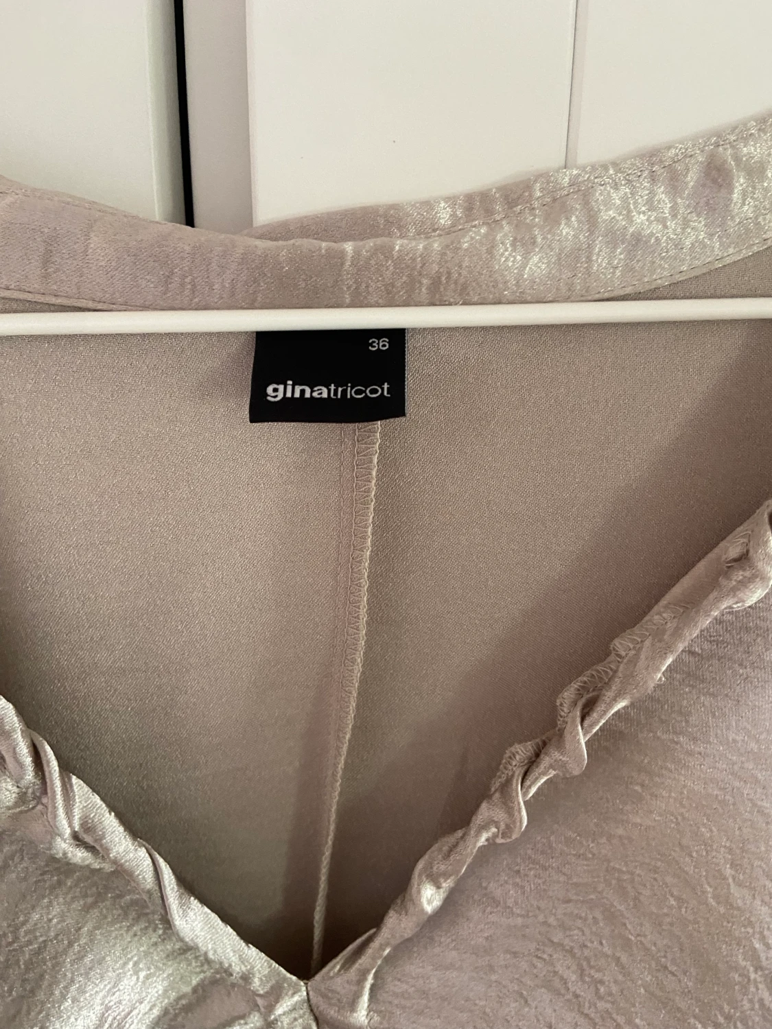 Silvrig klänning - 90