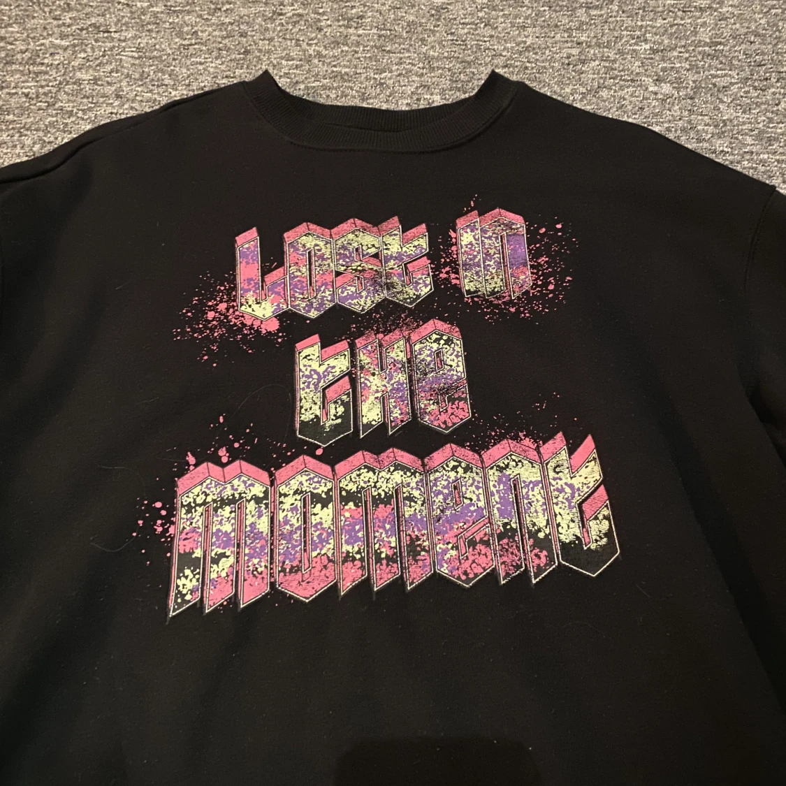 Sweatshirt med tryck  - 90