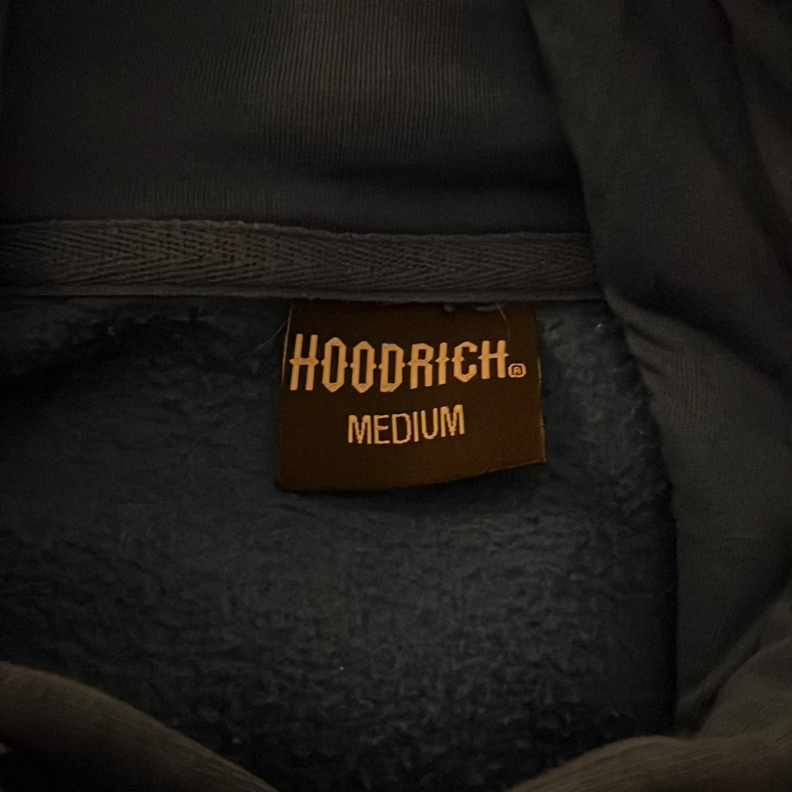 Hoodrich blå hoodie - 91