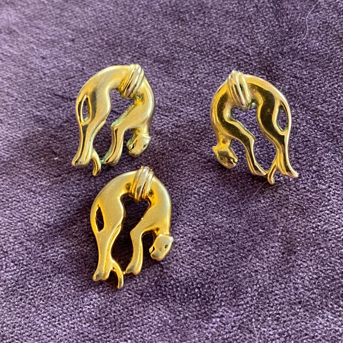 Vintage smyckeset panter