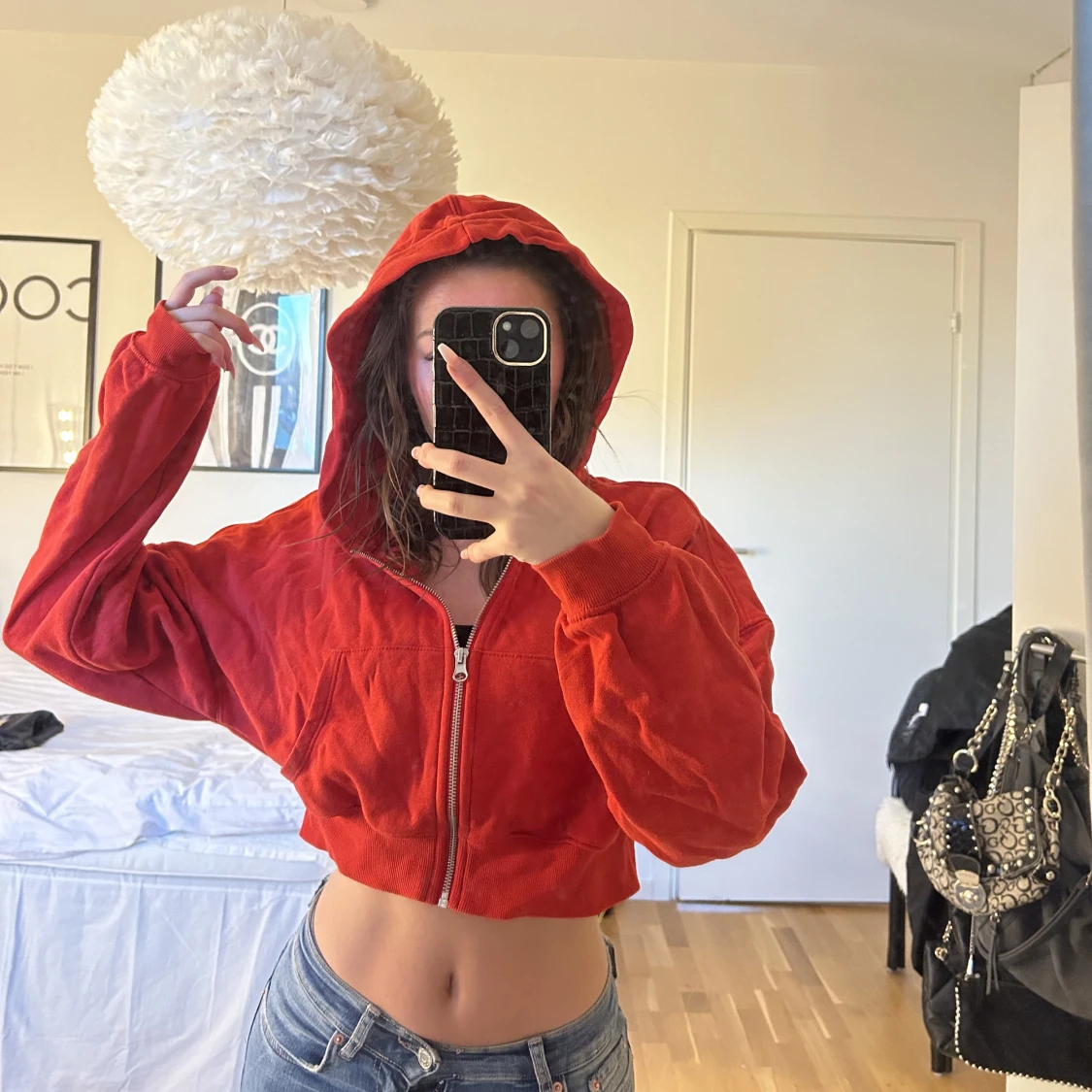 Röd zip 