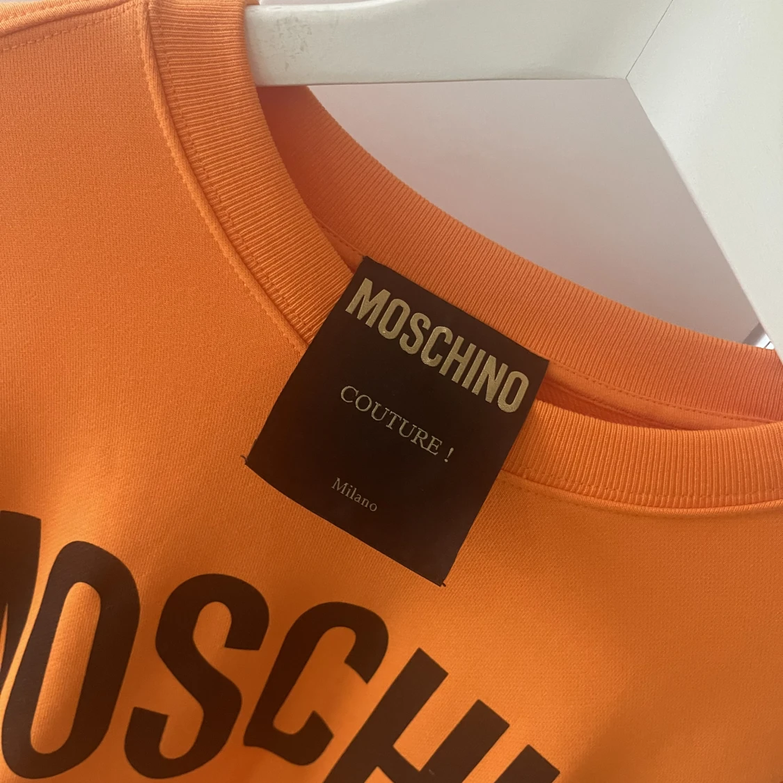 Moschino sweatshirt orange  - 91