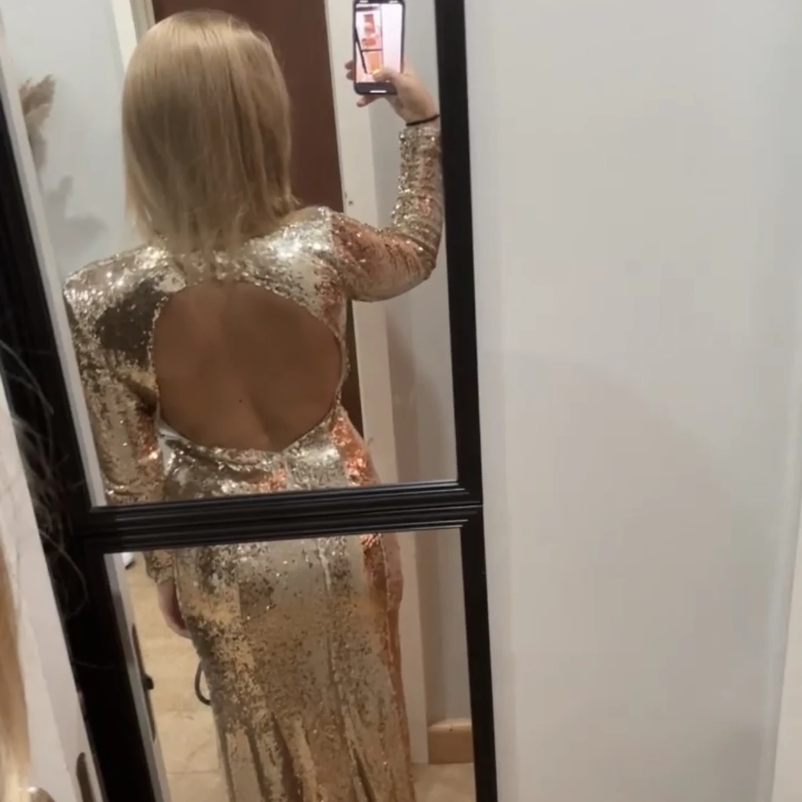 Paljett klänning - 90