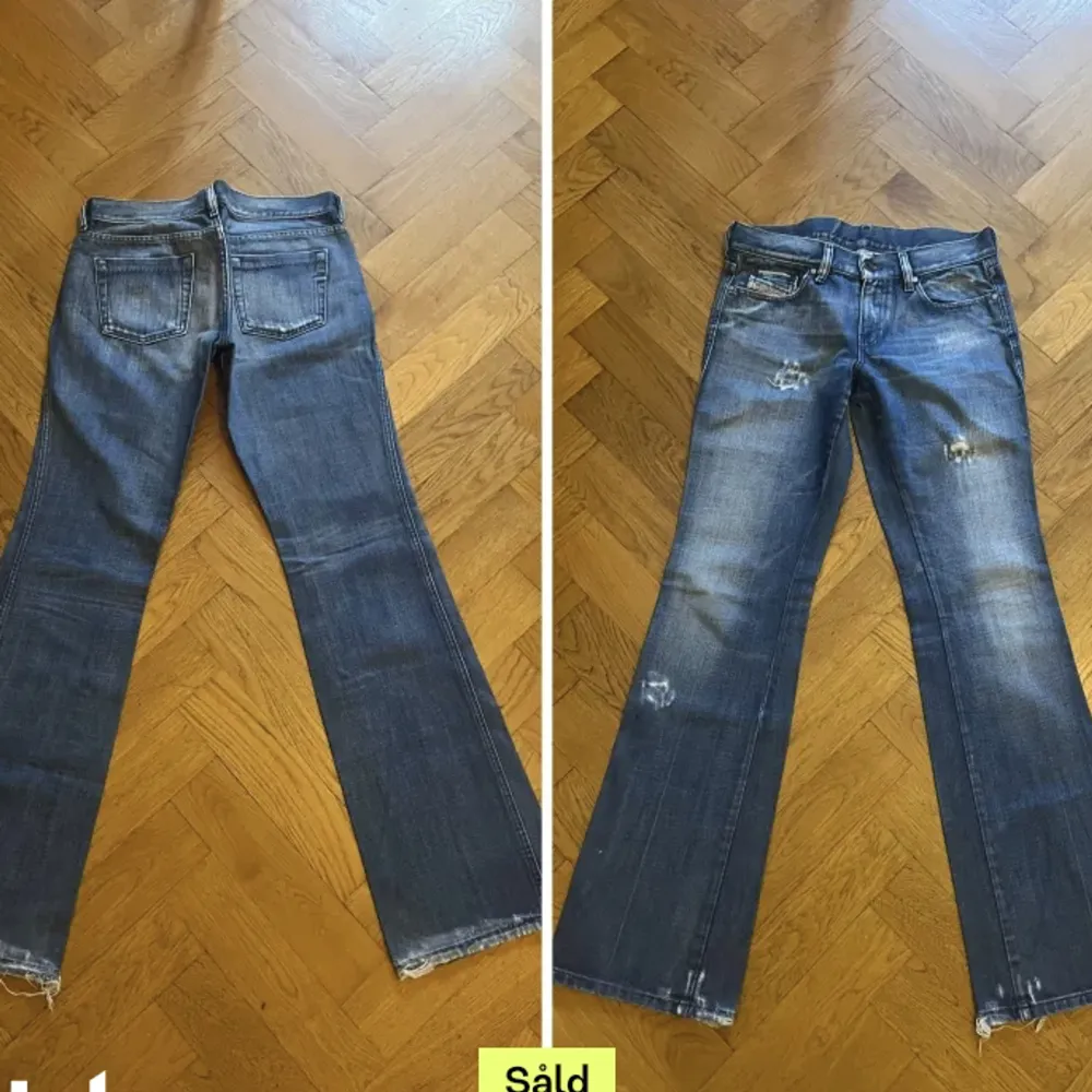 *Lånade bilder*. Fina diesel jeans, midjemått: 39 & 85, innerben: 85. Köpa på Plick, säljer då de inte passade tyvärr. . Jeans & Byxor.