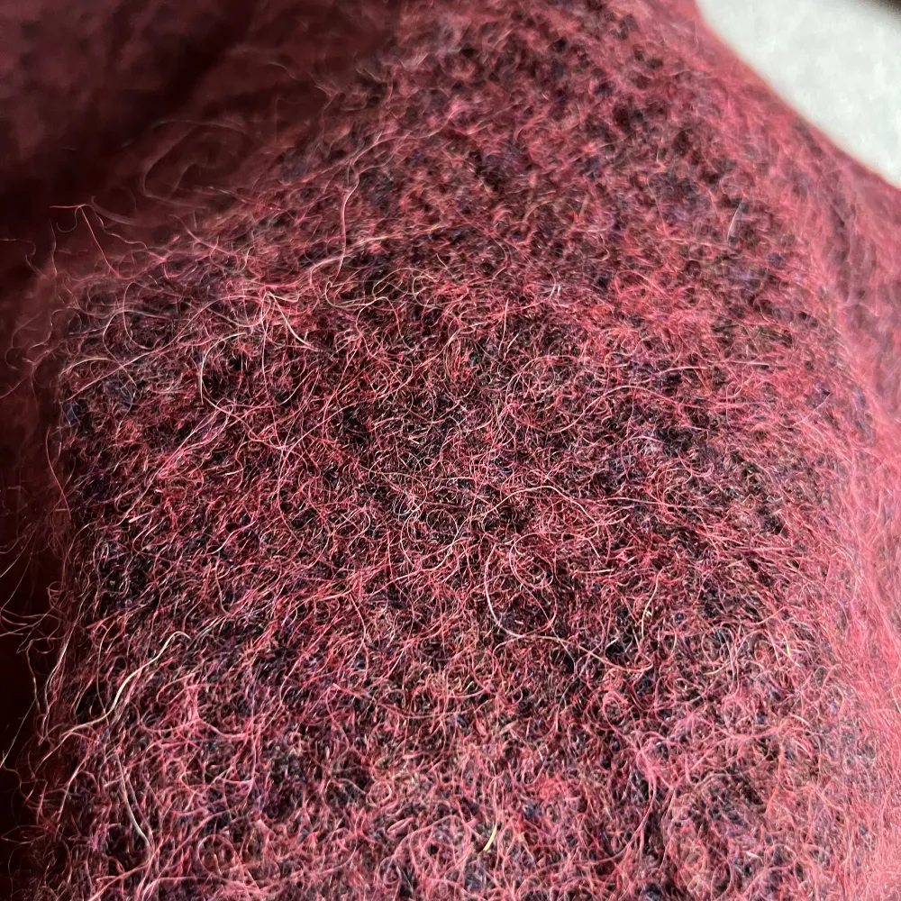 Stickad tröja i alpaca ull blandning från lindex. Stickat.