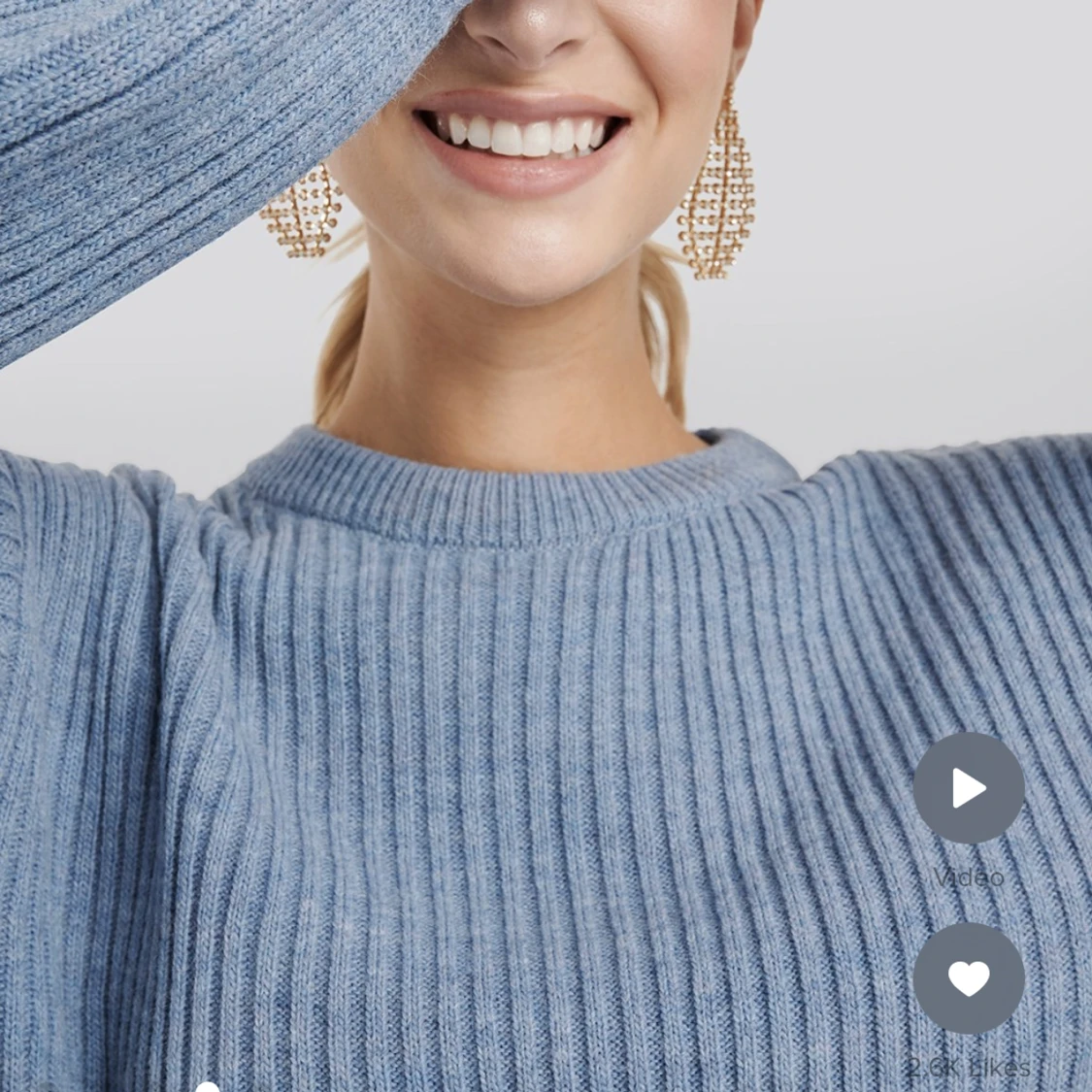 Stickad tröja  - 91