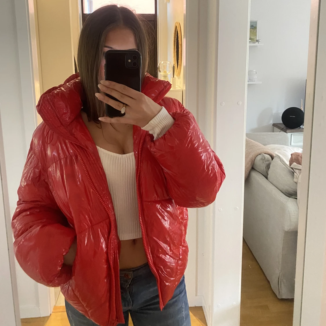 Röd jacka från Vero Moda