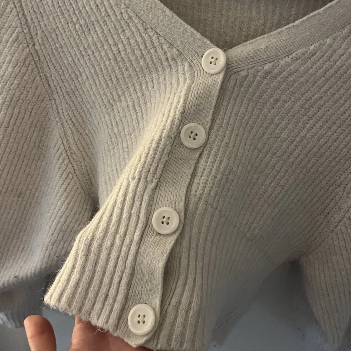 Stickad kofta - 90