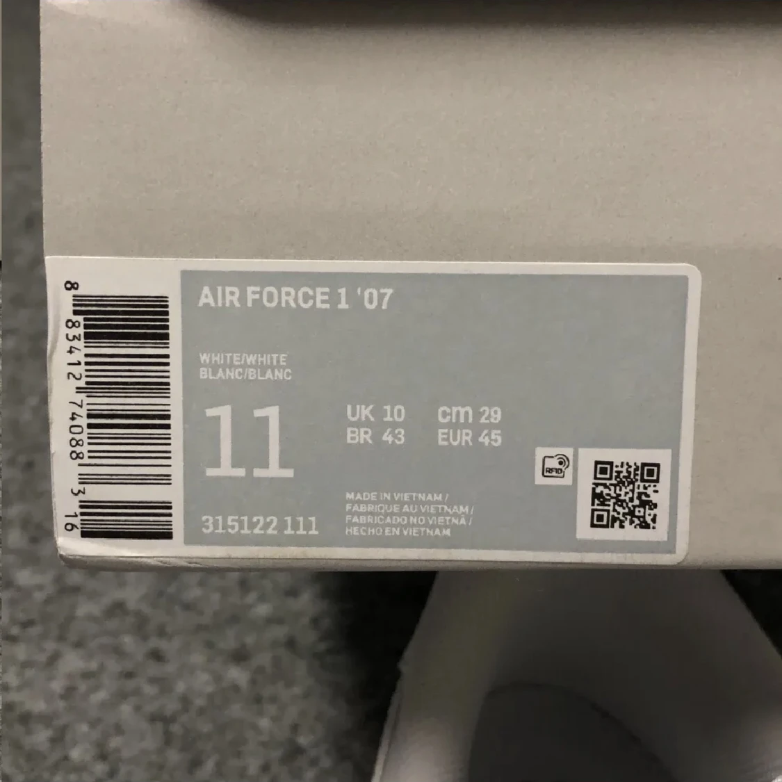 Nike air force 1 vit - 91