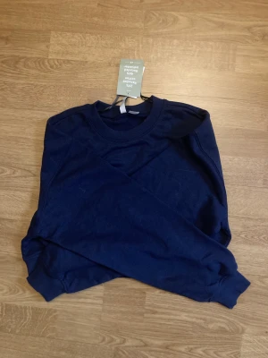 Sweatshirt - Säljer min helt oanvända croppade (når till strax över naveln på mig som är 170) sweatshirt från HM ❣️ Endast testad så helt i nyskick 🫶🏻