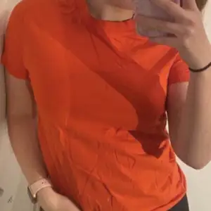 Orange tshirt från bikbok i Stl S, mycket fint skick