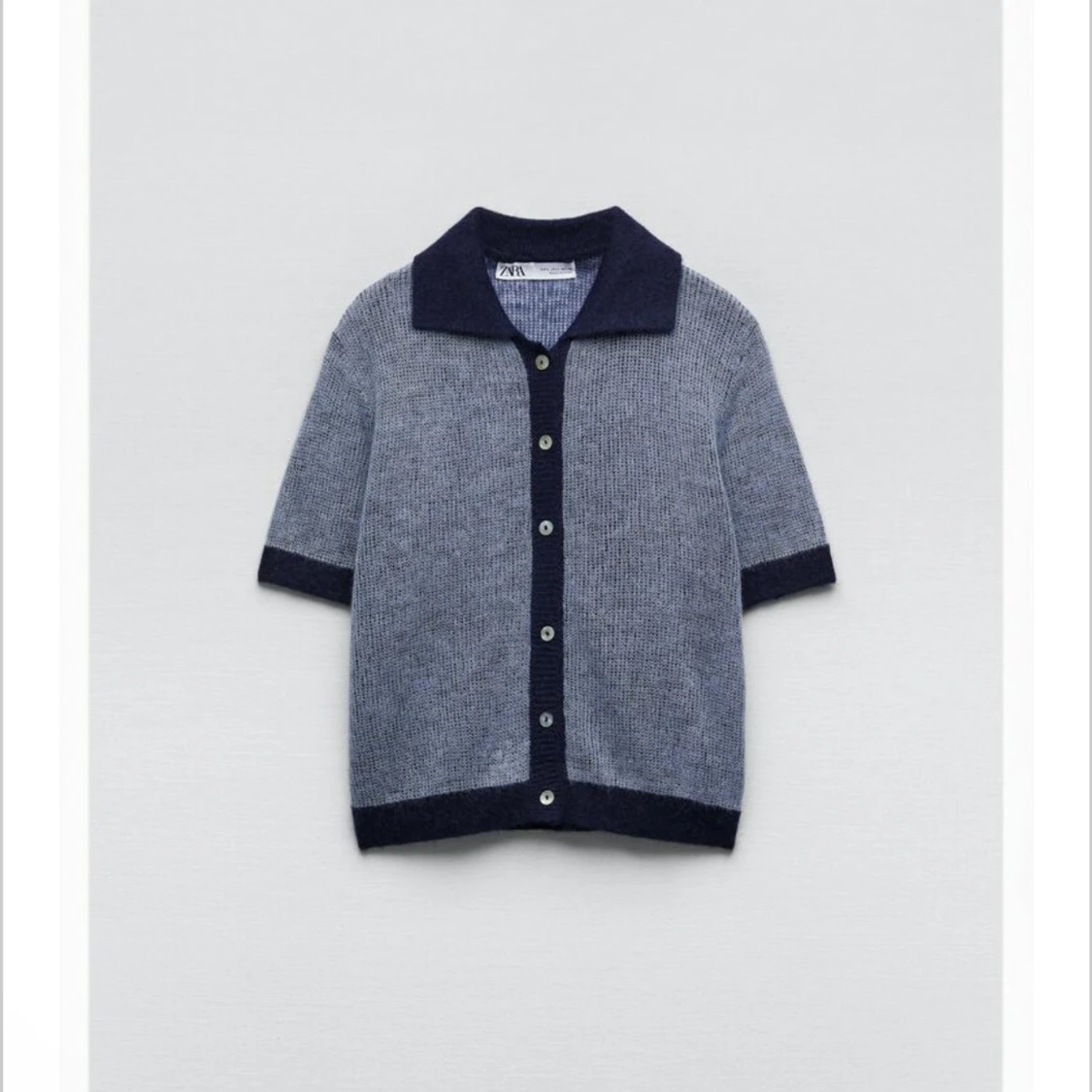 Stickad top från zara