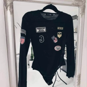 Body  - Svart body i meshtyg. Från missguided 