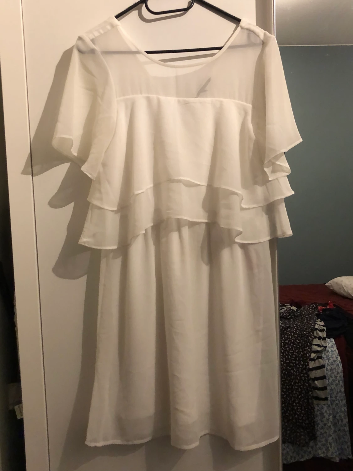 Vit klänning för studenten