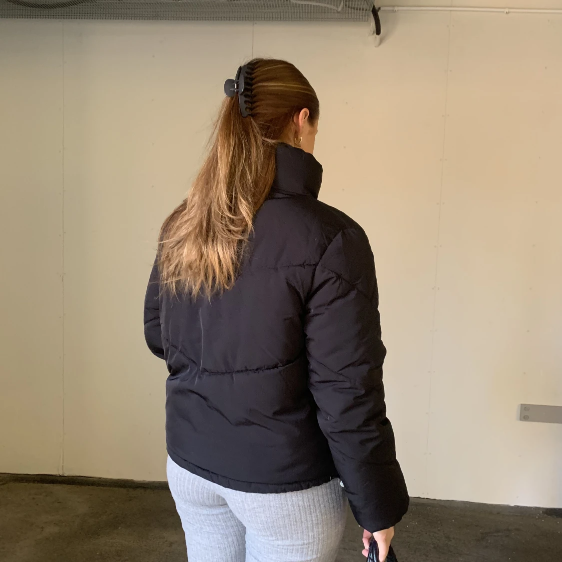 Svart vinter/höstjacka